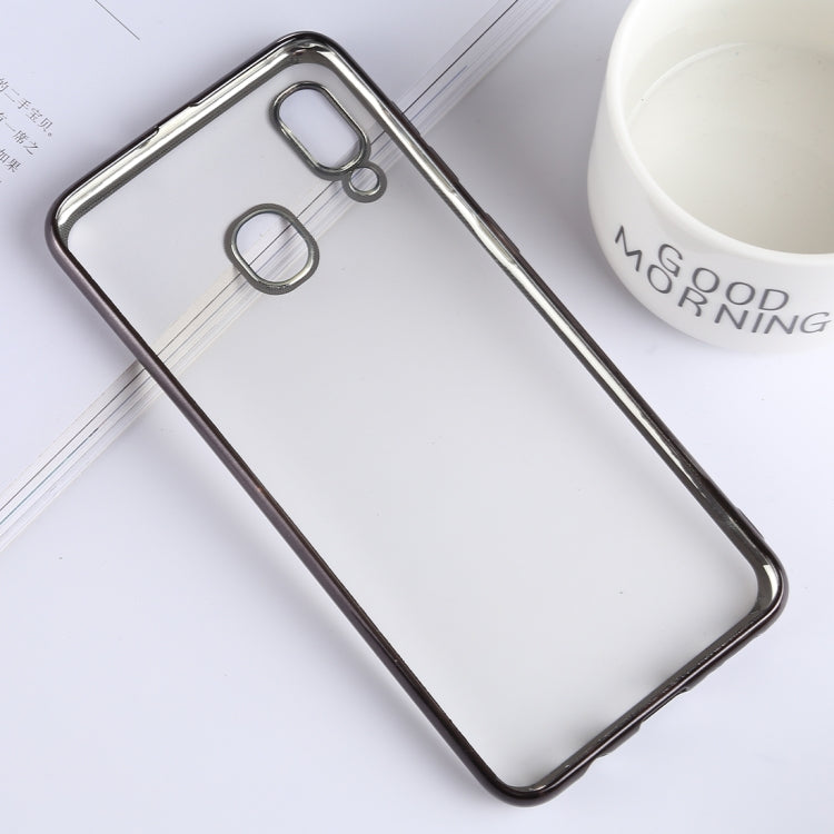 Ultra-thin Electroplating Soft TPU Protective Back Cover Case for Galaxy A20 / A30