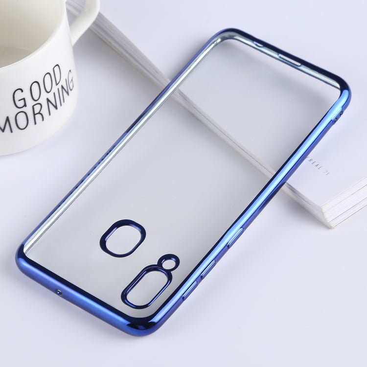 Ultra-thin Electroplating Soft TPU Protective Back Cover Case for Galaxy A20 / A30