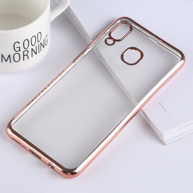 Ultra-thin Electroplating Soft TPU Protective Back Cover Case for Galaxy A20 / A30