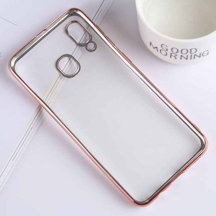 Ultra-thin Electroplating Soft TPU Protective Back Cover Case for Galaxy A20 / A30