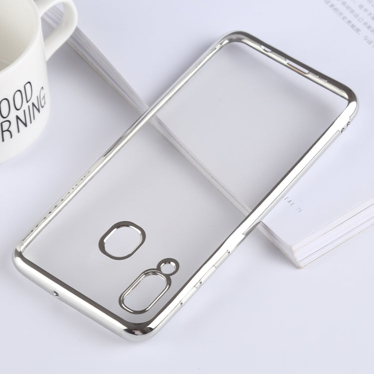 Ultra-thin Electroplating Soft TPU Protective Back Cover Case for Galaxy A20 / A30