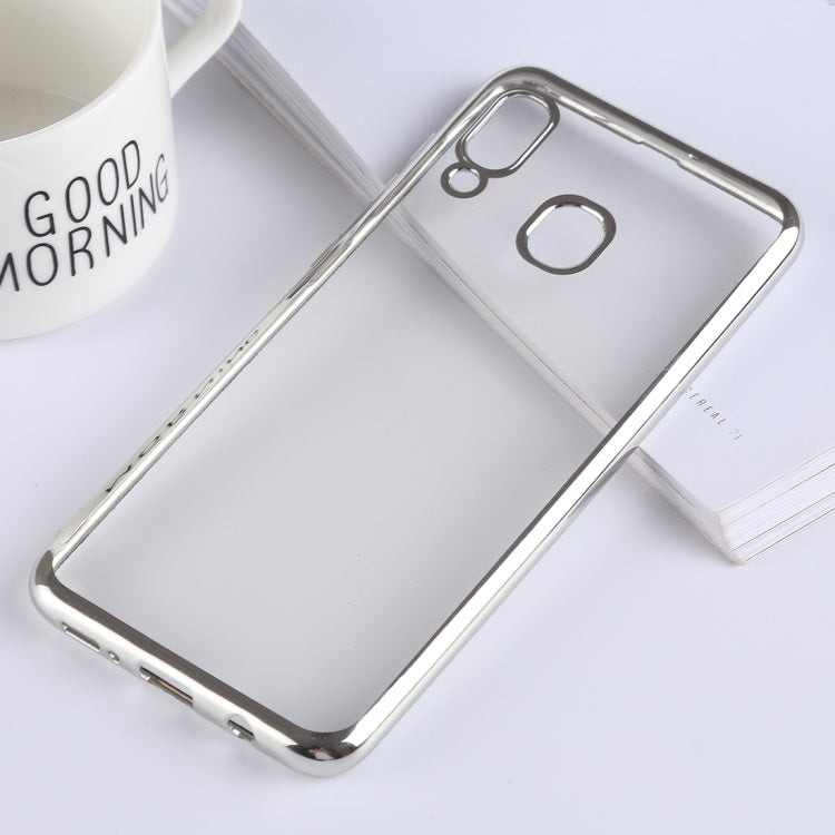 Ultra-thin Electroplating Soft TPU Protective Back Cover Case for Galaxy A20 / A30