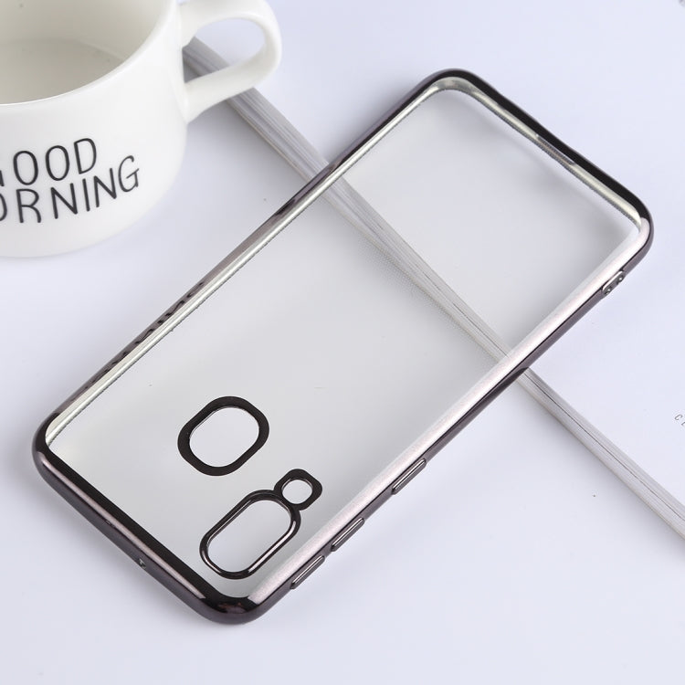 Ultra-thin Electroplating Soft TPU Protective Back Cover Case for Galaxy A40