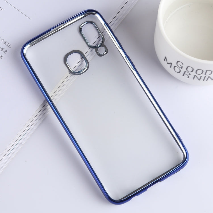 Ultra-thin Electroplating Soft TPU Protective Back Cover Case for Galaxy A40