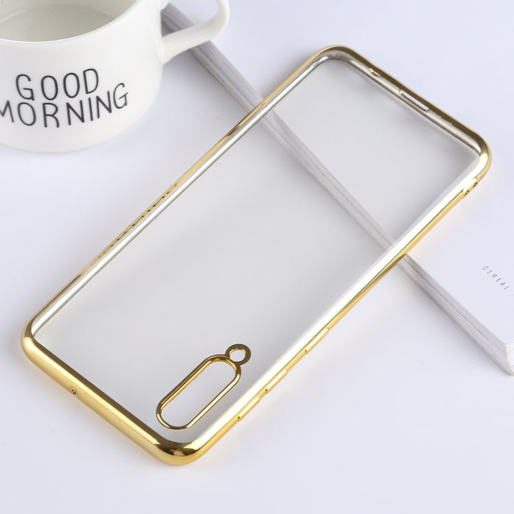 Ultra-thin Electroplating Soft TPU Protective Back Cover Case for Galaxy A50