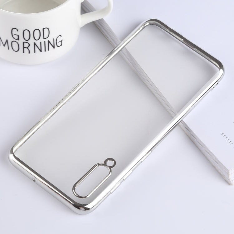 Ultra-thin Electroplating Soft TPU Protective Back Cover Case for Galaxy A50