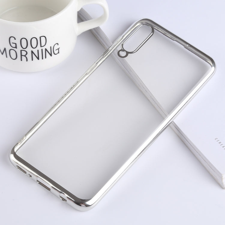 Ultra-thin Electroplating Soft TPU Protective Back Cover Case for Galaxy A50
