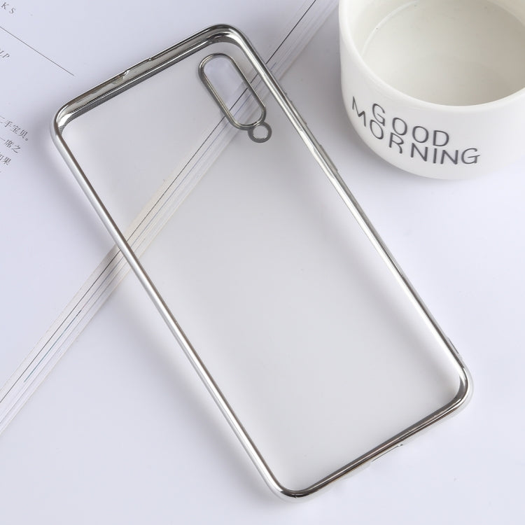 Ultra-thin Electroplating Soft TPU Protective Back Cover Case for Galaxy A50