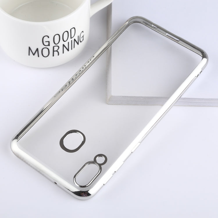 Ultra-thin Electroplating Soft TPU Protective Back Cover Case for Galaxy M20