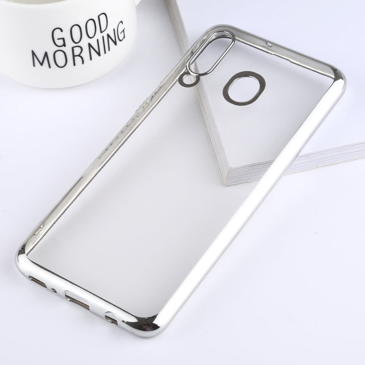 Ultra-thin Electroplating Soft TPU Protective Back Cover Case for Galaxy M30