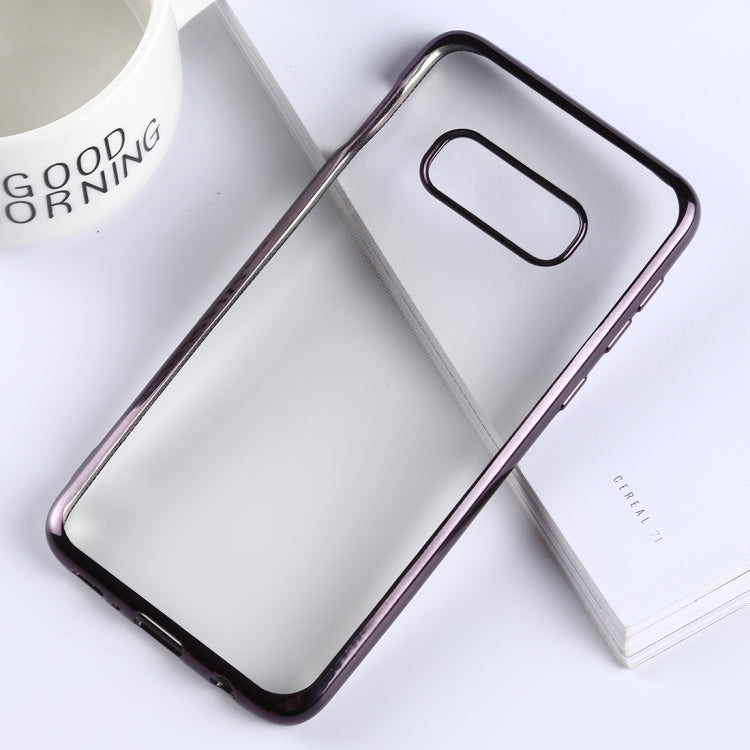 Ultra-thin Electroplating Soft TPU Protective Back Cover Case for Galaxy S10e