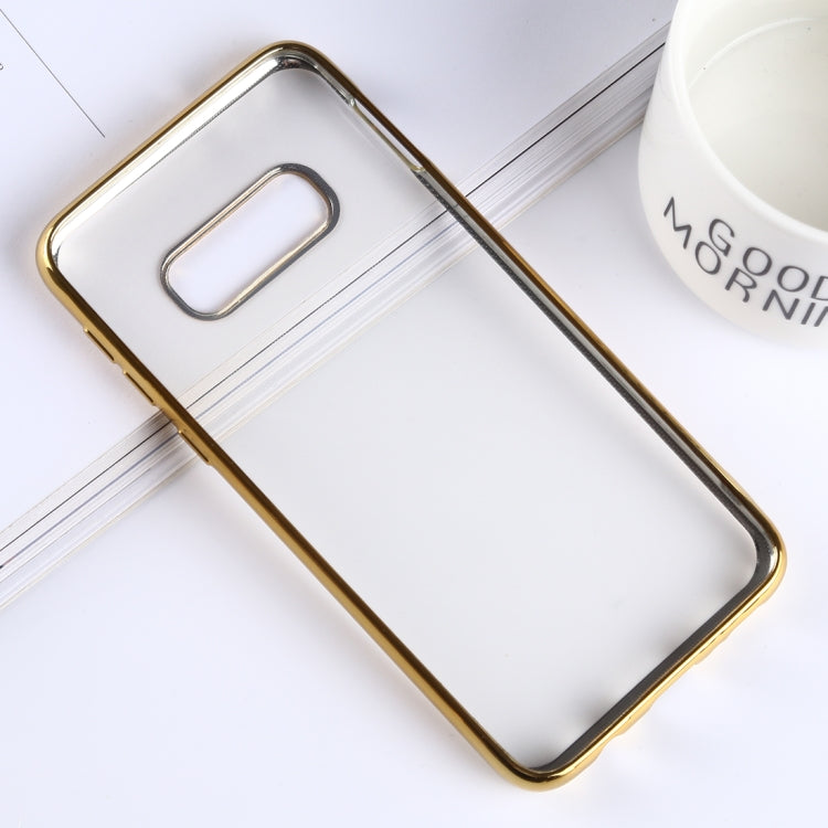 Ultra-thin Electroplating Soft TPU Protective Back Cover Case for Galaxy S10e
