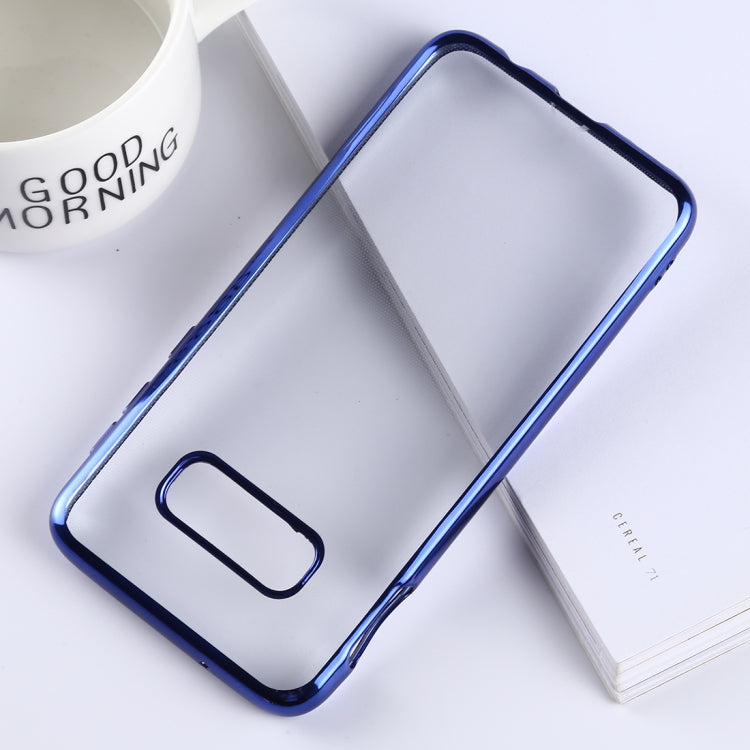 Ultra-thin Electroplating Soft TPU Protective Back Cover Case for Galaxy S10e