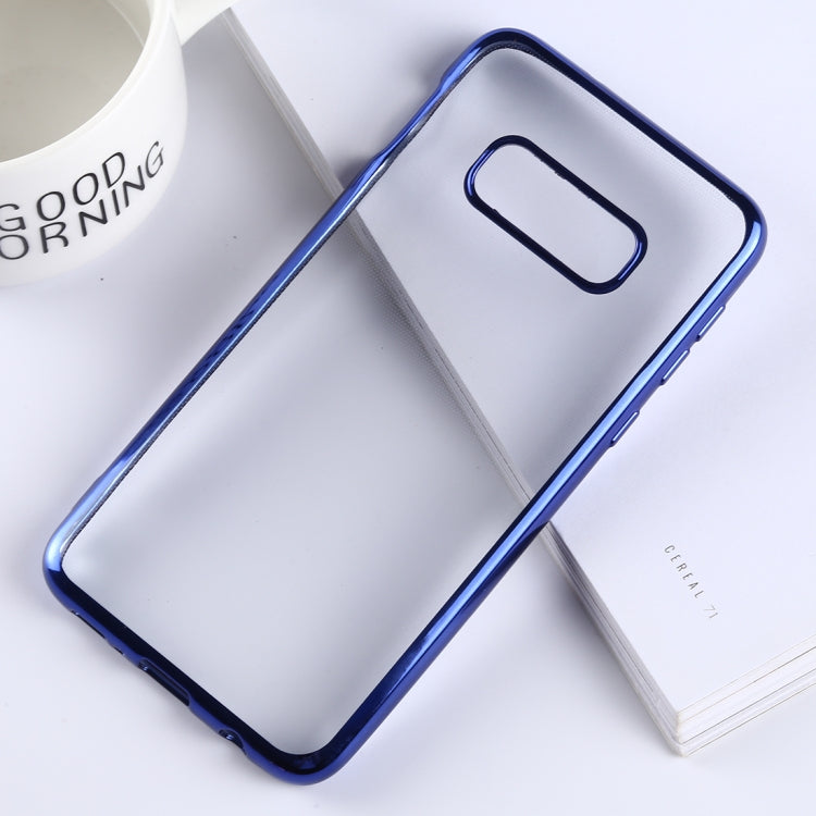 Ultra-thin Electroplating Soft TPU Protective Back Cover Case for Galaxy S10e