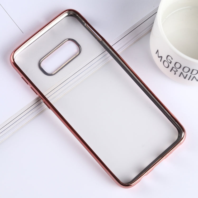 Ultra-thin Electroplating Soft TPU Protective Back Cover Case for Galaxy S10e