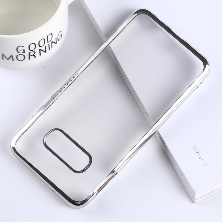 Ultra-thin Electroplating Soft TPU Protective Back Cover Case for Galaxy S10e