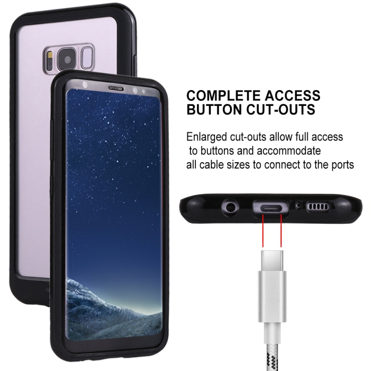 GOOSPERY New Bumper X for Galaxy S8 PC + TPU Shockproof Hard Protective Back Case
