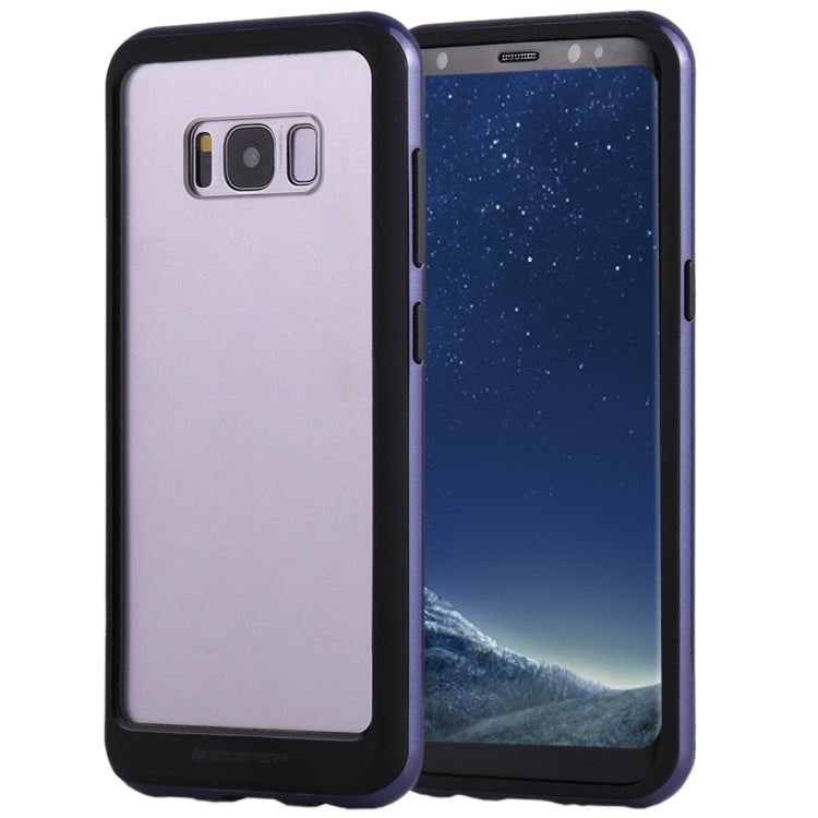 GOOSPERY New Bumper X for Galaxy S8 PC + TPU Shockproof Hard Protective Back Case