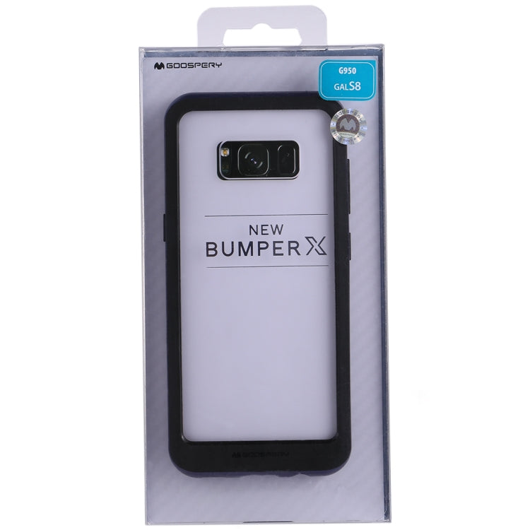 GOOSPERY New Bumper X for Galaxy S8 PC + TPU Shockproof Hard Protective Back Case