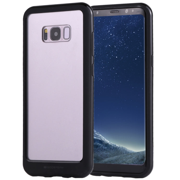 GOOSPERY New Bumper X for Galaxy S8+ / G955 PC + TPU Shockproof Hard Protective Back Case