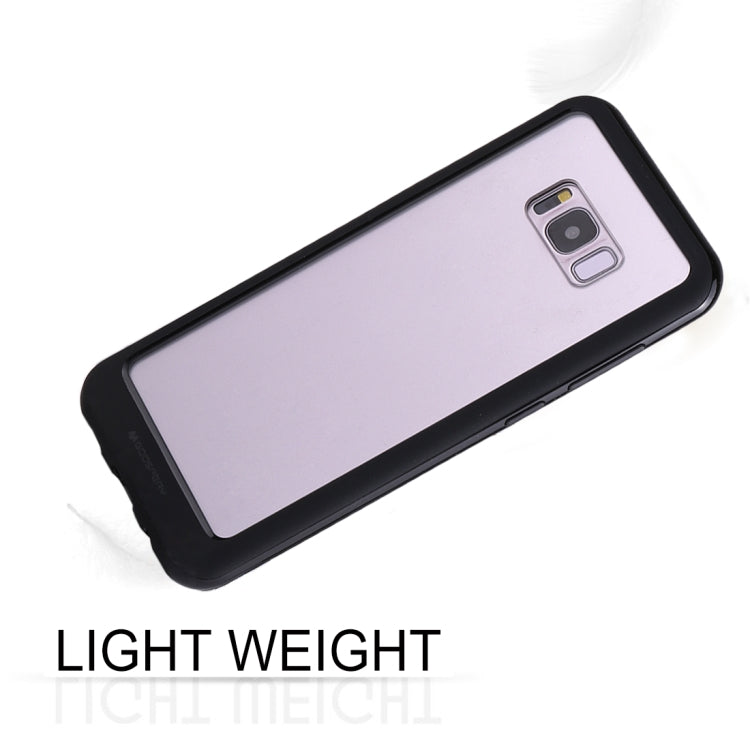 GOOSPERY New Bumper X for Galaxy S8+ / G955 PC + TPU Shockproof Hard Protective Back Case