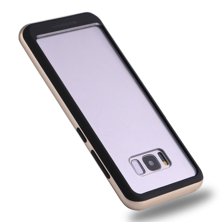 GOOSPERY New Bumper X for Galaxy S8+ / G955 PC + TPU Shockproof Hard Protective Back Case