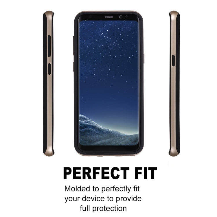 GOOSPERY New Bumper X for Galaxy S8+ / G955 PC + TPU Shockproof Hard Protective Back Case
