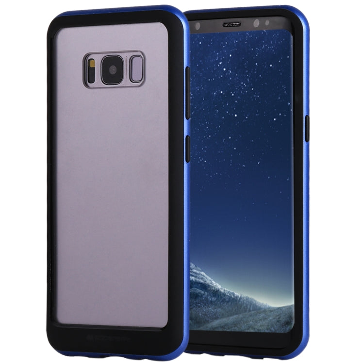 GOOSPERY New Bumper X for Galaxy S8+ / G955 PC + TPU Shockproof Hard Protective Back Case