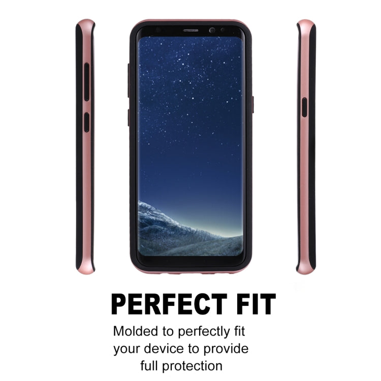GOOSPERY New Bumper X for Galaxy S8+ / G955 PC + TPU Shockproof Hard Protective Back Case