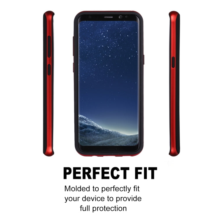 GOOSPERY New Bumper X for Galaxy S8+ / G955 PC + TPU Shockproof Hard Protective Back Case