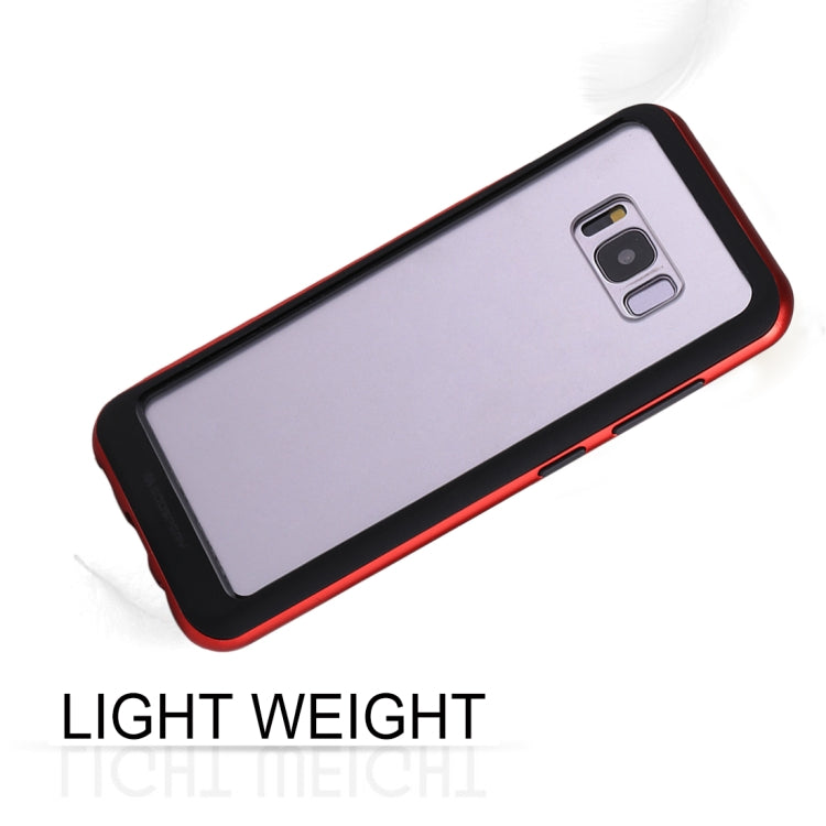 GOOSPERY New Bumper X for Galaxy S8+ / G955 PC + TPU Shockproof Hard Protective Back Case