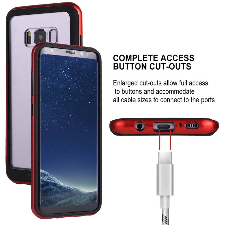 GOOSPERY New Bumper X for Galaxy S8+ / G955 PC + TPU Shockproof Hard Protective Back Case