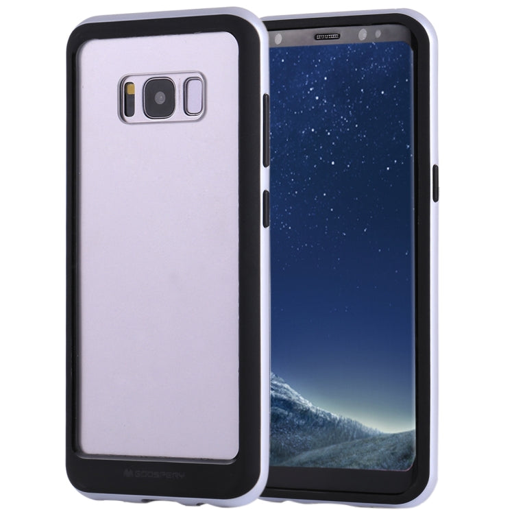 GOOSPERY New Bumper X for Galaxy S8+ / G955 PC + TPU Shockproof Hard Protective Back Case