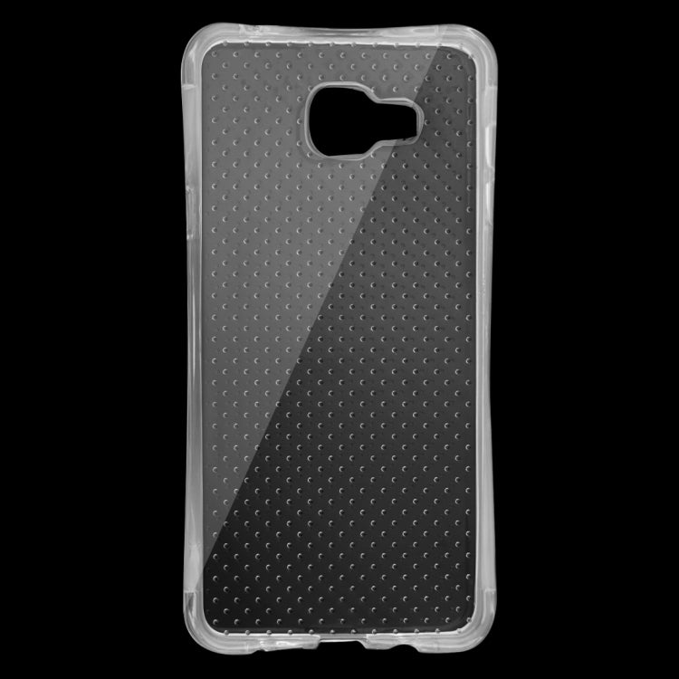 For Galaxy A7 (2016) / A710 Shock-resistant Cushion TPU Protective Case(Transparent)