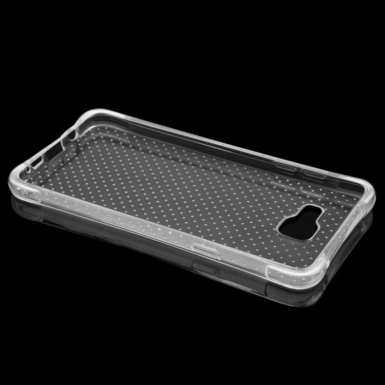 For Galaxy A5 (2016) / A510 Shock-resistant Cushion TPU Protective Case(Transparent)