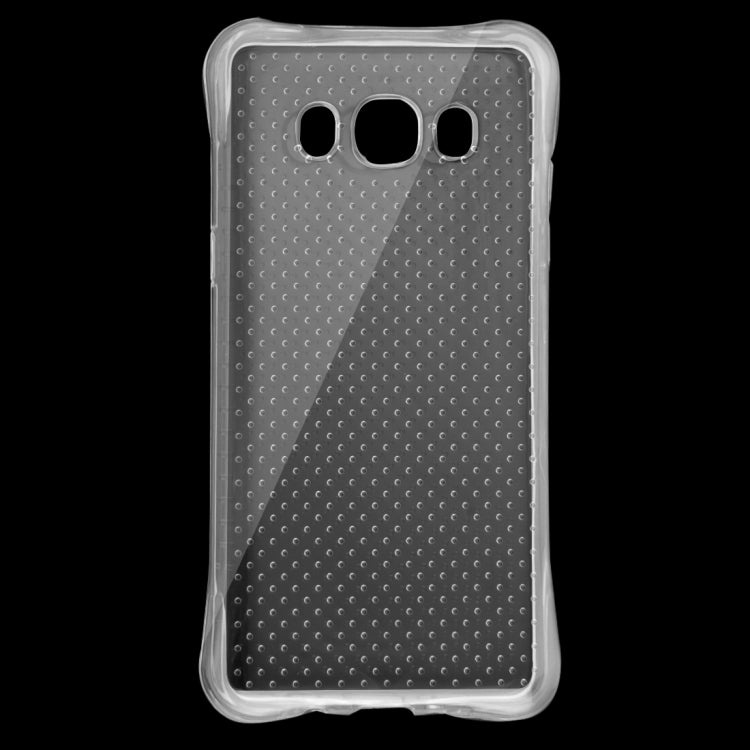 For Galaxy J5 (2016) / J510 Shock-resistant Cushion TPU Protective Case(Transparent)