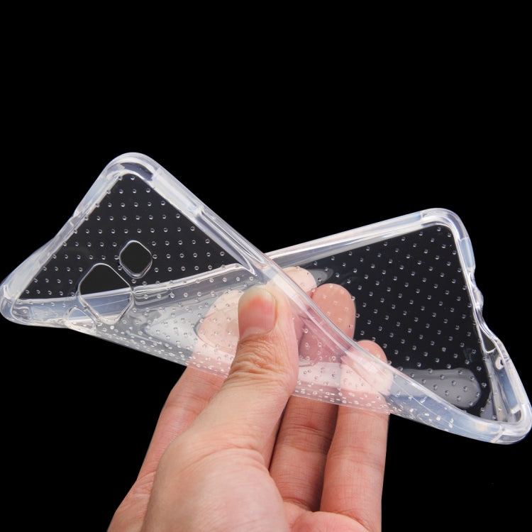 For Galaxy A5 / A500 Shock-resistant Cushion TPU Protective Case(Transparent)