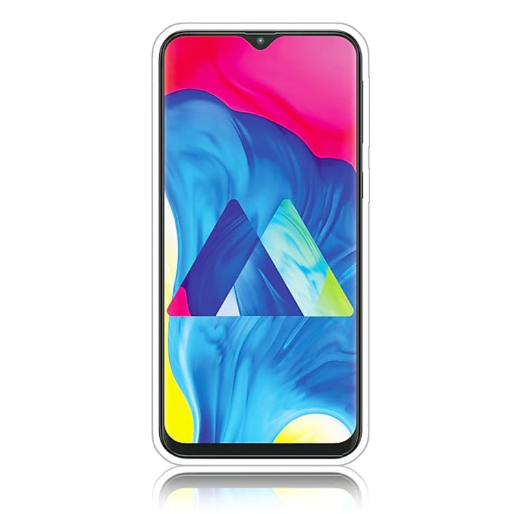 Glittery Powder Shockproof TPU Protective Case for Galaxy M10, with 360 Degree Rotation Ring Holder