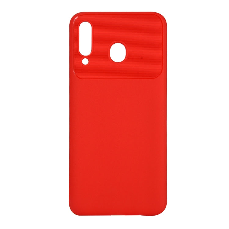 Beetle Series Shockproof TPU Case for Galaxy M30 (Red)