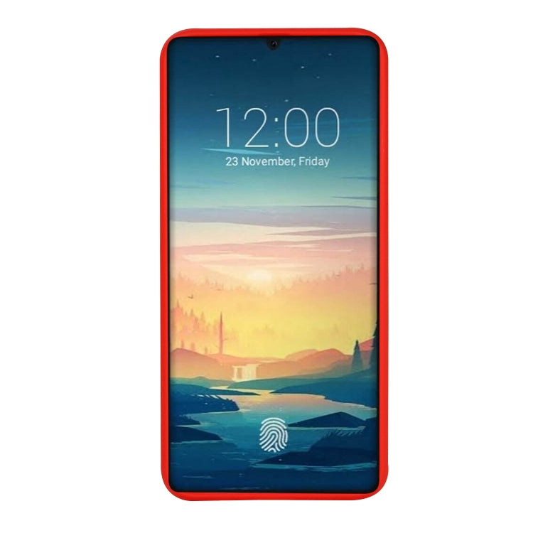 Beetle Series Shockproof TPU Case for Galaxy M30 (Red)