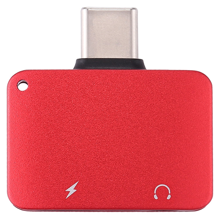 USB-C / Type-C Male to USB-C / Type-C Female Charger & 3.5mm Female Audio Adapter, For Galaxy S8 & S8 + / LG G6 / Huawei P10 & P10 Plus / Oneplus 5 / Xiaomi Mi6 & Max 2 and other Smartphones