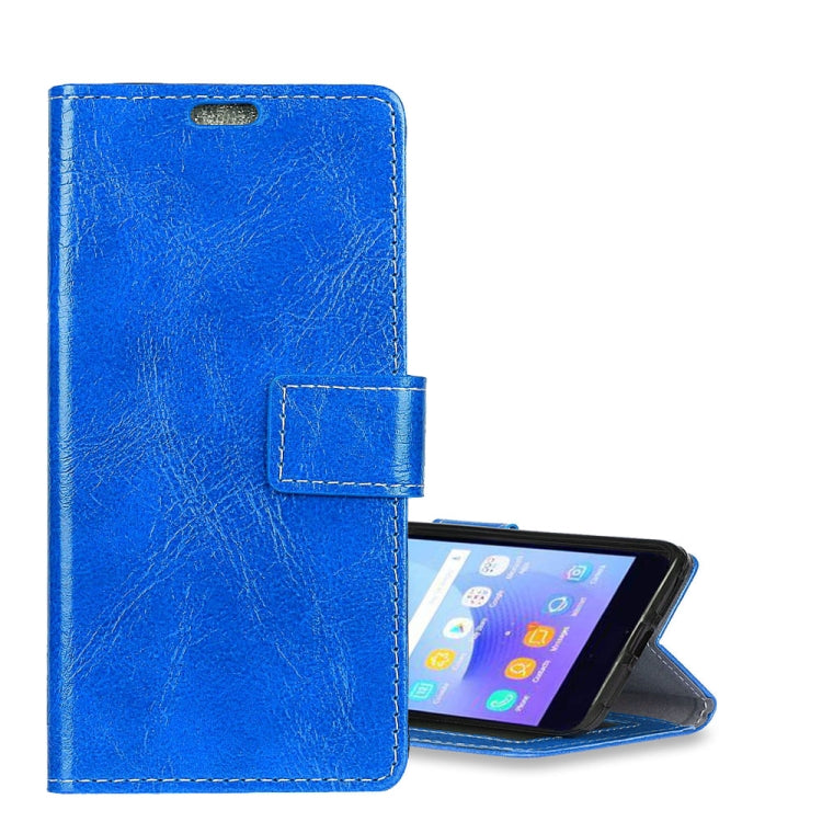 For Galaxy C7 (2017) / J7 Plus / C8 PU Leather Protective Back Cover Case with Holder & Card Slots & Wallet