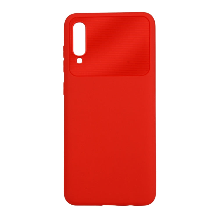 Beetle Series Shockproof TPU Case for Galaxy A70(Red)