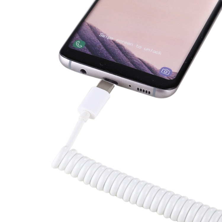 Type C Male to USB A Female Adapter OTG Cable(White), for Macbook Pro, Galaxy S9/S9+, Note8 and More