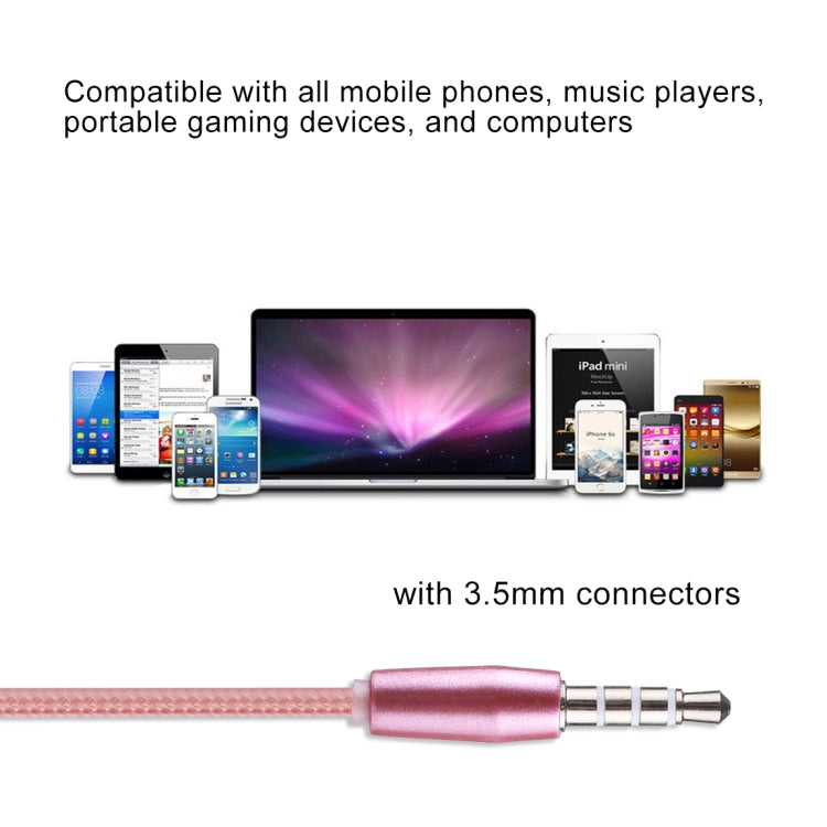 E-03 1.2m Bass Stereo Sound In-ear Wire Control Earphone with Mic, For iPhone, iPad, Galaxy, Huawei, Xiaomi, LG, HTC and Other Smartphones