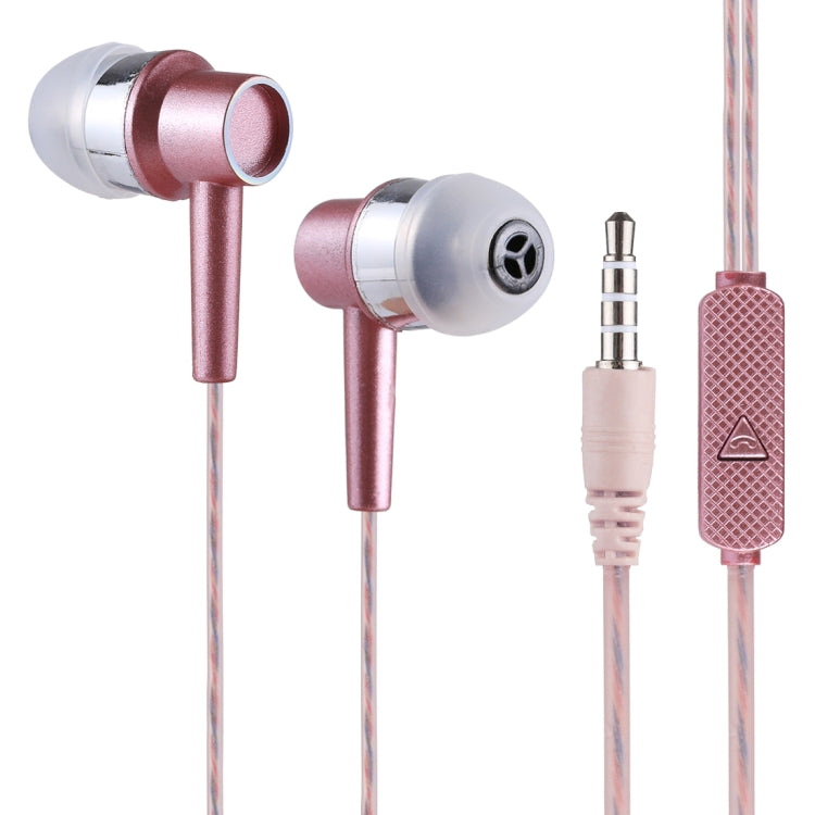 XS-001 1.2m Bass Stereo Sound In-ear Wire Control Sports Earphone with Mic, For iPhone, iPad, Galaxy, Huawei, Xiaomi, LG, HTC and Other Smartphones