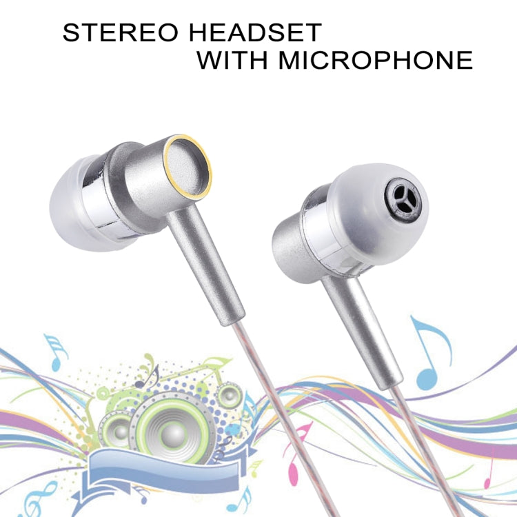 XS-001 1.2m Bass Stereo Sound In-ear Wire Control Sports Earphone with Mic, For iPhone, iPad, Galaxy, Huawei, Xiaomi, LG, HTC and Other Smartphones