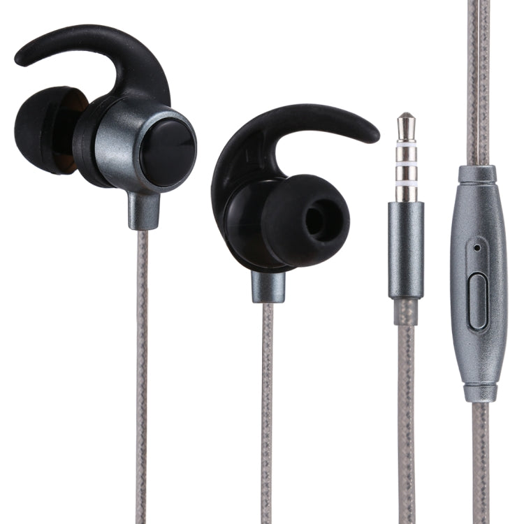 YD-013 1.2m Bass Stereo Sound In-ear Wire Control Sports Earphone with Mic, For iPhone, iPad, Galaxy, Huawei, Xiaomi, LG, HTC and Other Smartphones