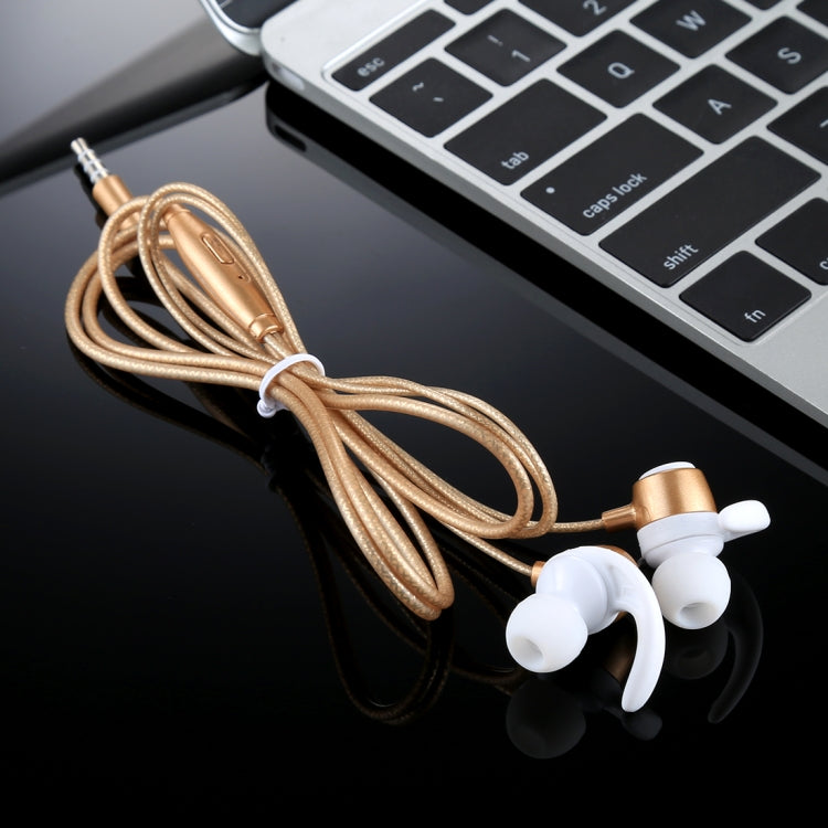 YD-013 1.2m Bass Stereo Sound In-ear Wire Control Sports Earphone with Mic, For iPhone, iPad, Galaxy, Huawei, Xiaomi, LG, HTC and Other Smartphones