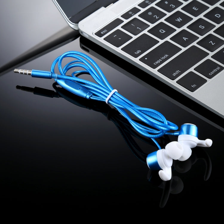 YD-013 1.2m Bass Stereo Sound In-ear Wire Control Sports Earphone with Mic, For iPhone, iPad, Galaxy, Huawei, Xiaomi, LG, HTC and Other Smartphones